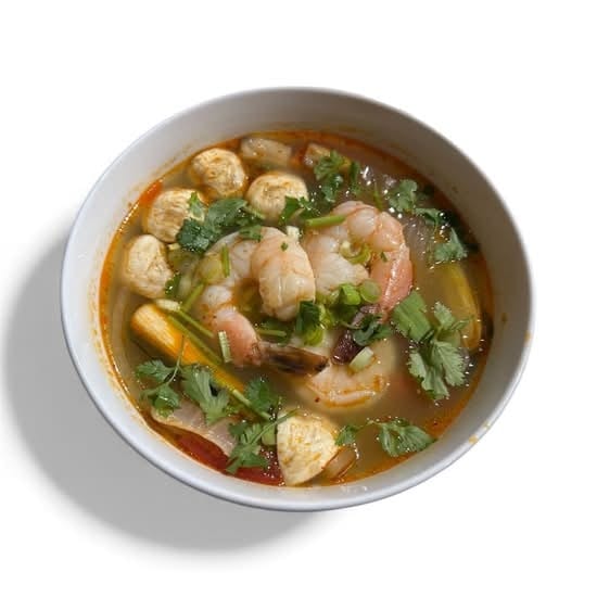 Tom Yum Noodle Soup.
